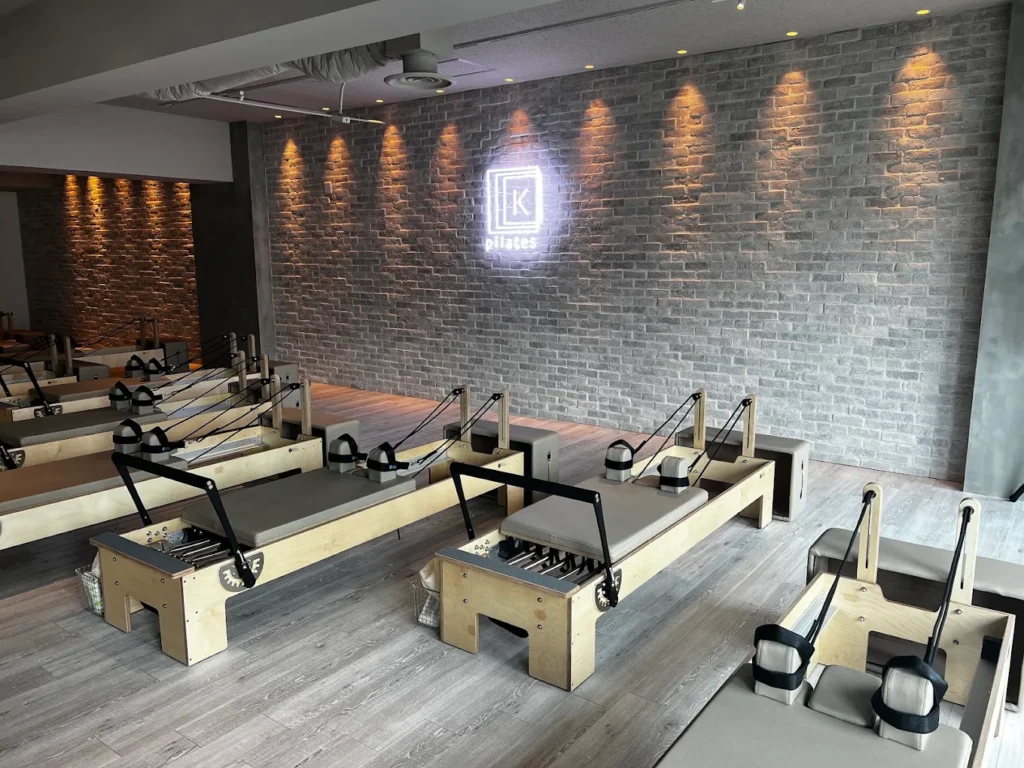 ピラティスK横浜店のスタジオ内観